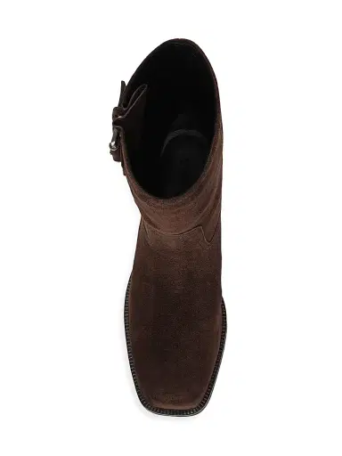 Vince Women's London 45MM Suede Boots - Cacao Brown - Size 11 | Thumbnail 4