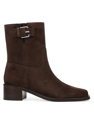 Vince Women's London 45MM Suede Boots - Cacao Brown - Size 11 | Thumbnail 1