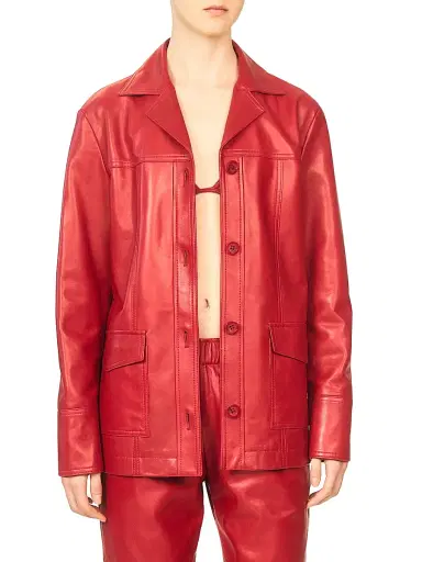 Interior Women's The Durden Leather Jacket | Thumbnail 1