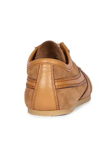 Dries Van Noten Women's Round-Toe Suede Low-Top Sneakers | Thumbnail 3 Dries Van Noten Women's Round-Toe Suede Low-Top Sneakers | Thumbnail 3