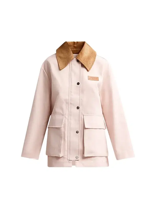 Ganni Women's Heavy Twill Jacket - Primrose Pink