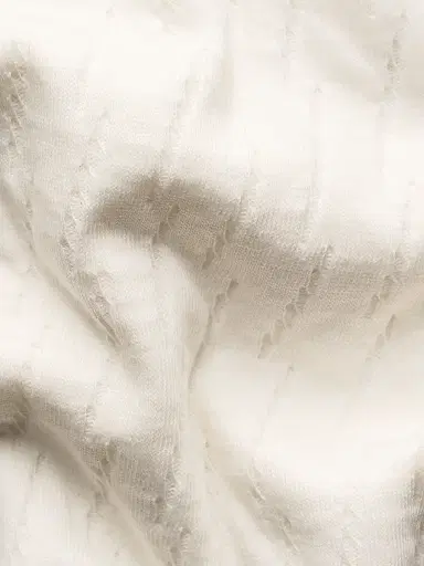 Eton Men's Jacquard Cotton Polo Shirt - White | Thumbnail 7