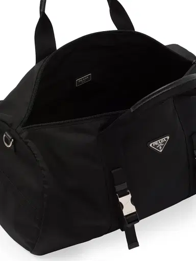 Prada Men's Re-Nylon and Saffiano Leather Duffle Bag | Thumbnail 6