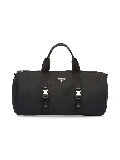 Prada Men's Re-Nylon and Saffiano Leather Duffle Bag | Thumbnail 1