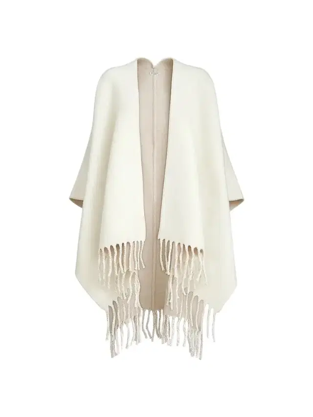 Brunello Cucinelli Women's Wool and Cashmere Double Knit Reversible Poncho - Panama