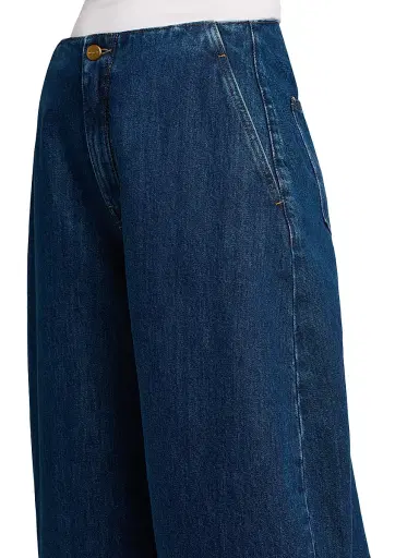 Jil Sander Women's Oversized Denim Barrel-Leg Trousers | Thumbnail 6 Jil Sander Women's Oversized Denim Barrel-Leg Trousers | Thumbnail 6