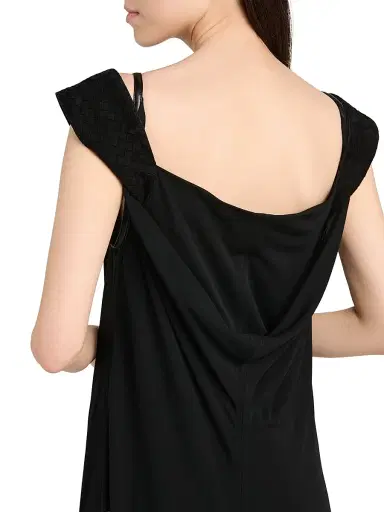 Bottega Veneta Women's Intrecciato-Strap Jersey Gown | Thumbnail 6
