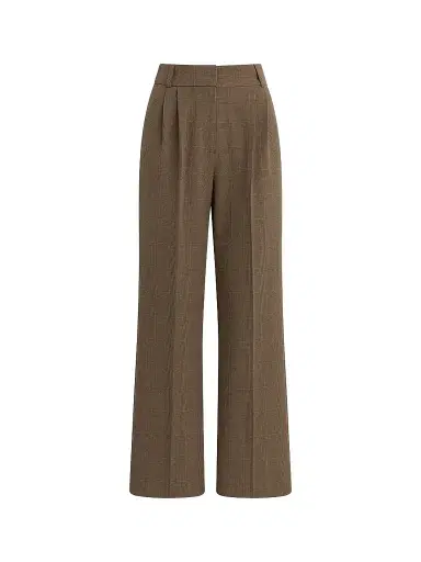Favorite Daughter Women's The Favorite Glen Check Pants - Java Plaid - Size 8 | Thumbnail 1 Favorite Daughter Women's The Favorite Glen Check Pants - Java Plaid - Size 8 | Thumbnail 1