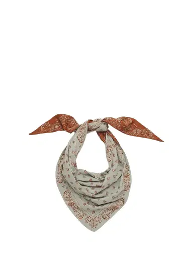 Guest In Residence Women's The Wild Rag Cotton-Silk Reversible Bandana | Thumbnail 1 Guest In Residence Women's The Wild Rag Cotton-Silk Reversible Bandana | Thumbnail 1