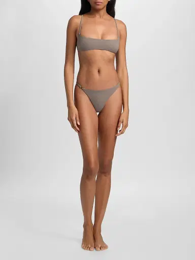 Kiki de Montparnasse Women's Athletic High-Leg Bikini Bottom | Thumbnail 2 Kiki de Montparnasse Women's Athletic High-Leg Bikini Bottom | Thumbnail 2