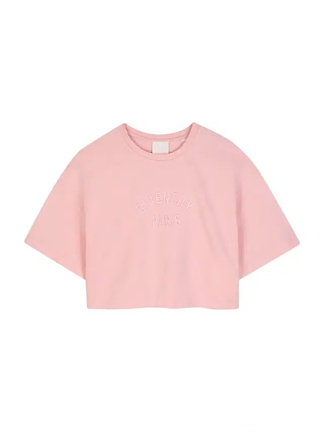 Givenchy Little Girl's & Girl's Logo Crop T-Shirt - Pink
