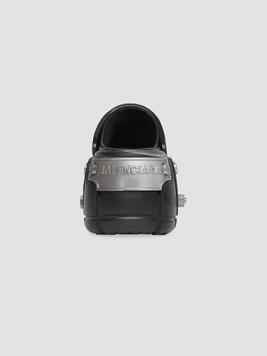 Balenciaga Women's Hardcrocs Sandal - Black | Thumbnail 3