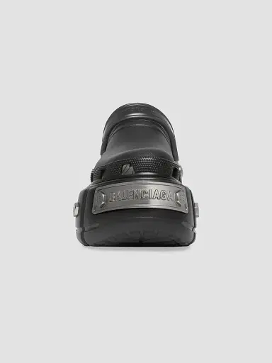 Balenciaga Women's Hardcrocs Sandal - Black | Thumbnail 4