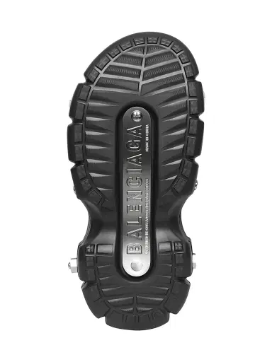 Balenciaga Women's Hardcrocs Sandal - Black | Thumbnail 8