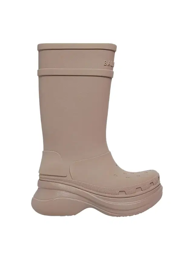 Balenciaga Women's Crocs Boot - Beige