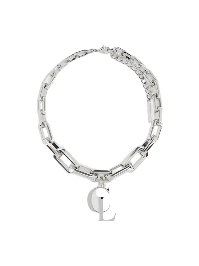Christian Louboutin Men's Metal Necklace - Silver