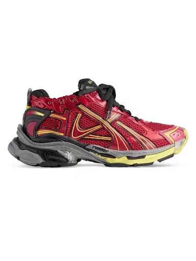 Balenciaga Men's Runner Gradient Sneakers - Red | Thumbnail 1 Balenciaga Men's Runner Gradient Sneakers - Red | Thumbnail 1
