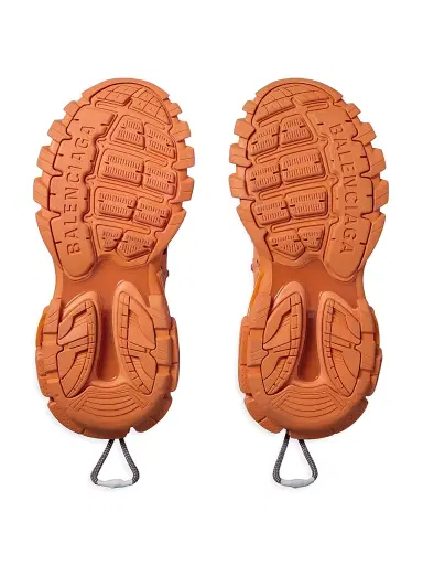 Balenciaga Men's Track Trail Laces Sneakers - Orange | Thumbnail 7 Balenciaga Men's Track Trail Laces Sneakers - Orange | Thumbnail 7