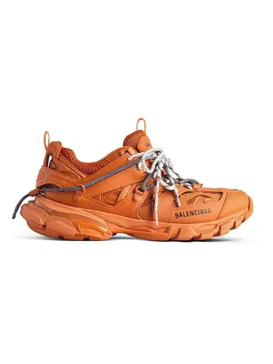 Balenciaga Men's Track Trail Laces Sneakers - Orange | Thumbnail 1 Balenciaga Men's Track Trail Laces Sneakers - Orange | Thumbnail 1