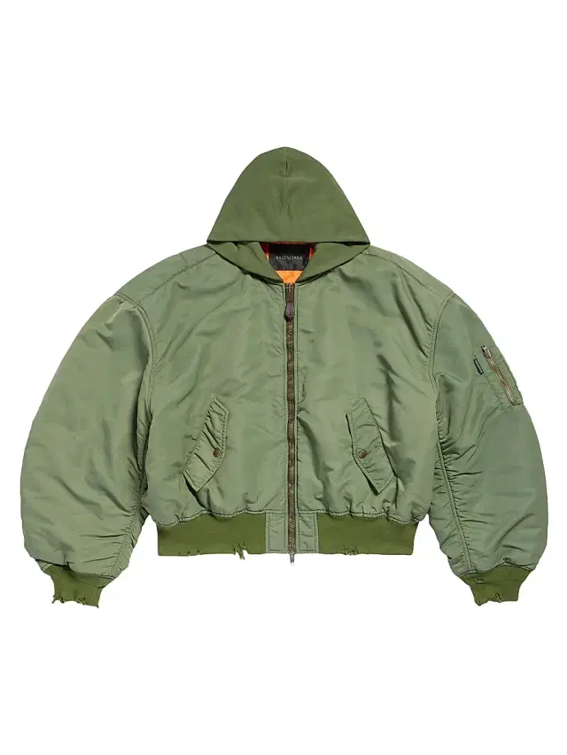 Balenciaga Bomber Jacket - Dark Green
