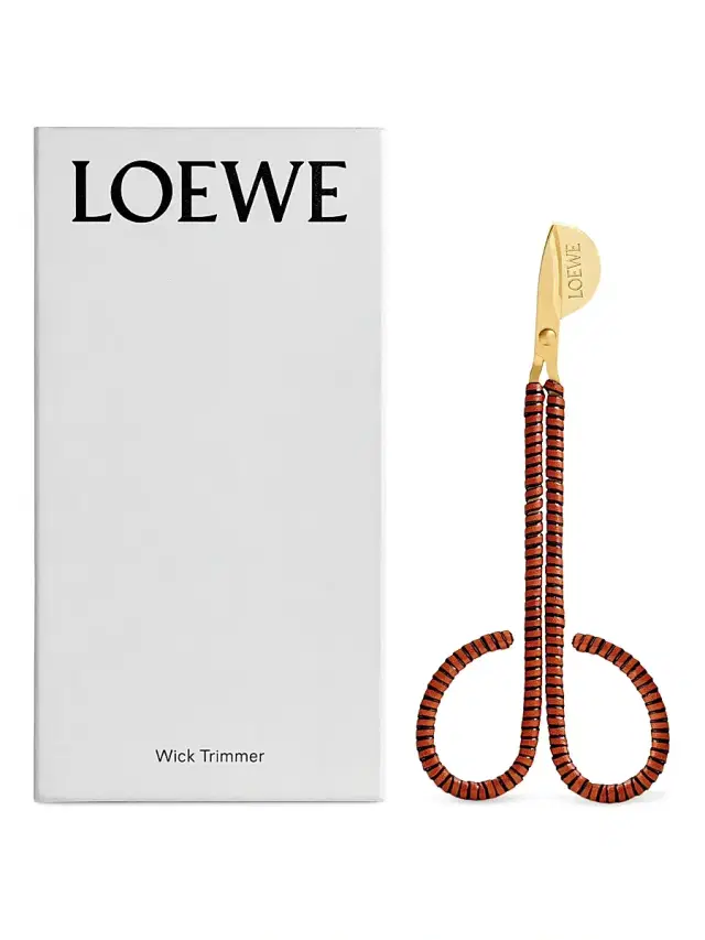 LOEWE PERFUMES Leather-Wrapped Wick Trimmer