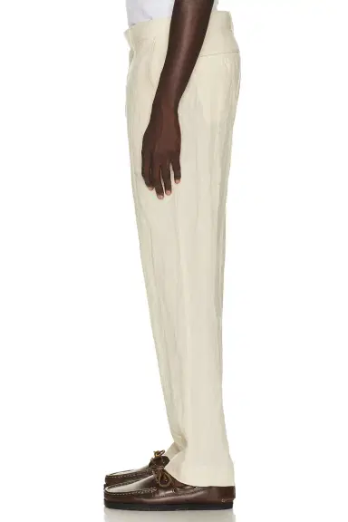 Percival Tailored Linen Trousers | Thumbnail 2