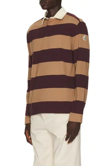 Moncler Long Sleeve Polo | Thumbnail 2