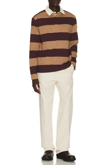 Moncler Long Sleeve Polo | Thumbnail 4