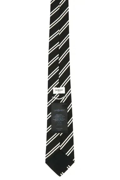 Saint Laurent Double Striped Tie(7X145) | Thumbnail 3