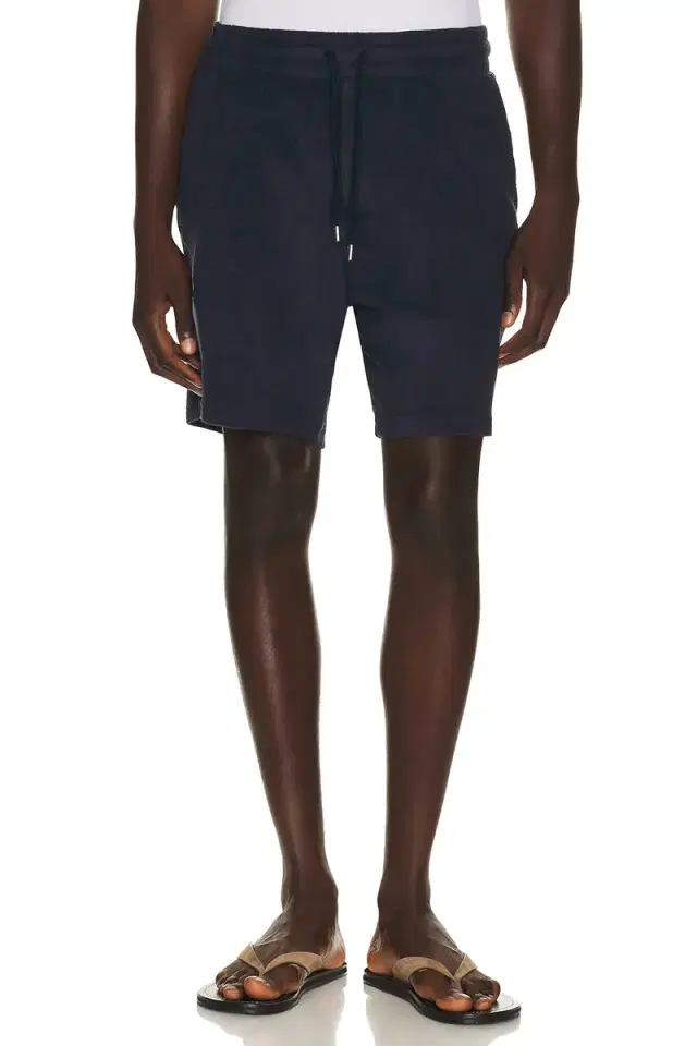 Frescobol Carioca Augusto Terry Cotton Blend Shorts