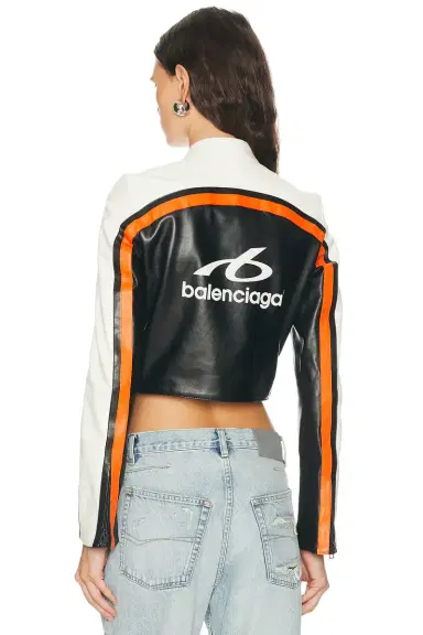 Balenciaga Small Biker Jacket | Thumbnail 4