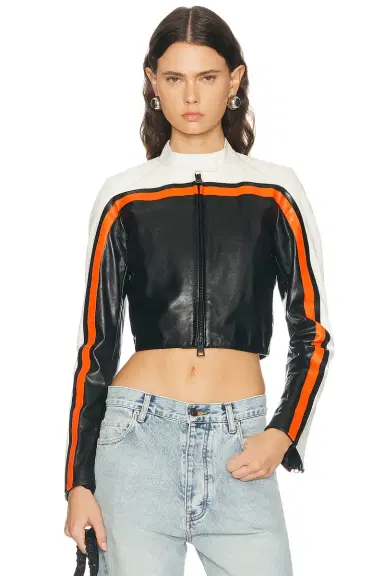 Balenciaga Small Biker Jacket | Thumbnail 1