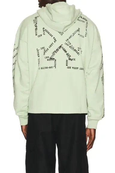 Off-White Type Arrow Loose Hoodie | Thumbnail 3
