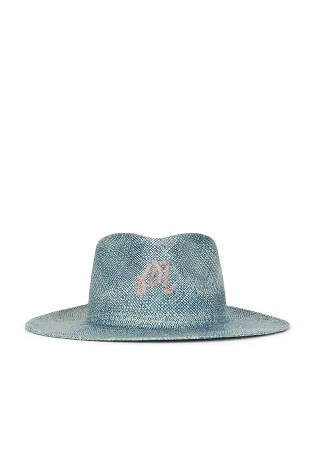 Malbon Indigo Straw Hat