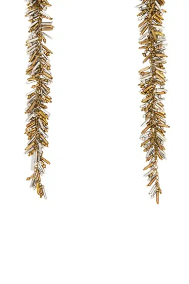 Dries Van Noten Handmade Bead Embroidered Scarf Necklace | Thumbnail 3