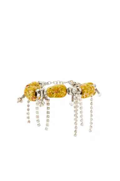 Dries Van Noten Handmade Strass Fringed Bracelet | Thumbnail 5 Dries Van Noten Handmade Strass Fringed Bracelet | Thumbnail 5