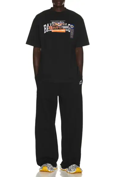 Balenciaga Medium Fit Tee Shirt | Thumbnail 3