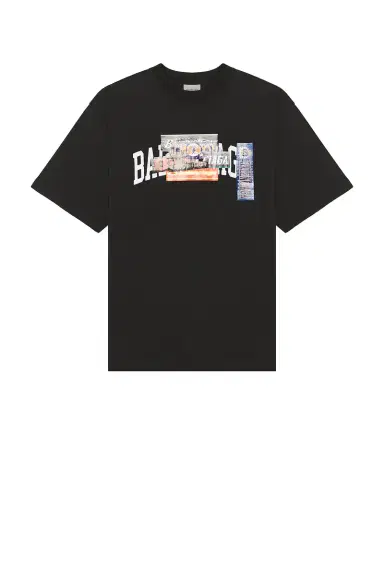 Balenciaga Medium Fit Tee Shirt | Thumbnail 4