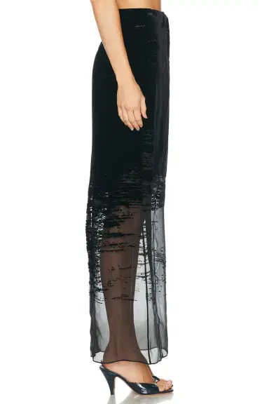 Grace Ling Glitch Tailored Maxi Skirt | Thumbnail 3 Grace Ling Glitch Tailored Maxi Skirt | Thumbnail 3