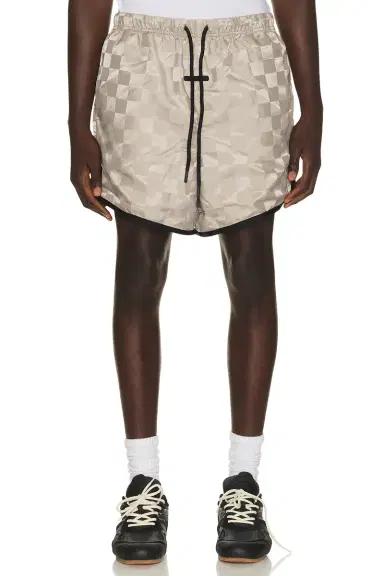 Fear of God Essentials Checkered Gym Short | Thumbnail 1