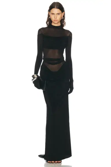 Burc Akyol for FWRD Jersey Caryatid Dress | Thumbnail 1