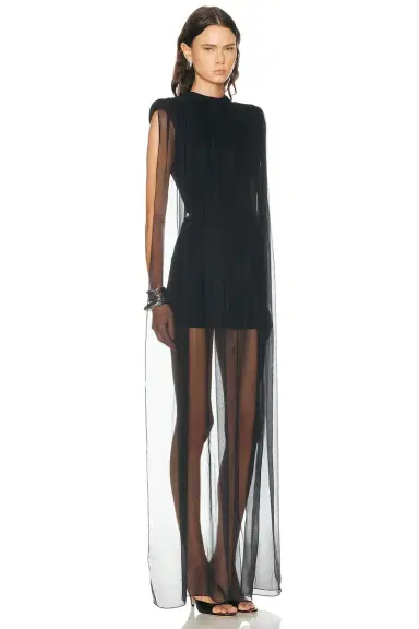 Burc Akyol Veiled Dress | Thumbnail 2