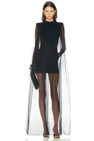 Burc Akyol Veiled Dress | Thumbnail 4