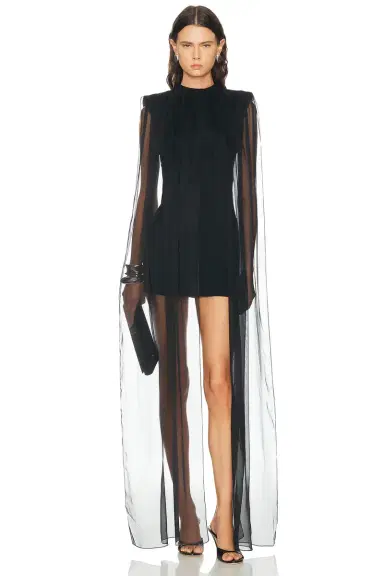 Burc Akyol Veiled Dress | Thumbnail 1