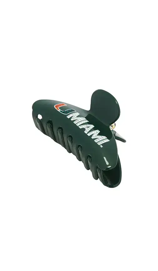 BaubleBar University Of Miami Hair Clip