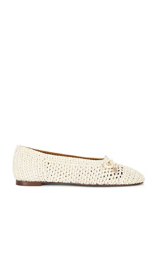 Madewell Hester Crochet Ballet Flat