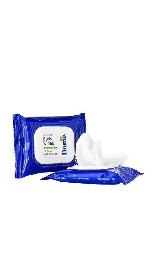Dame Aloe Body Wipes - 2 Pack