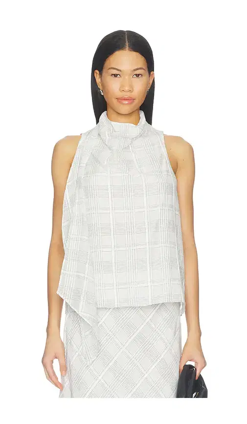Rag & Bone Adela Plaid Top