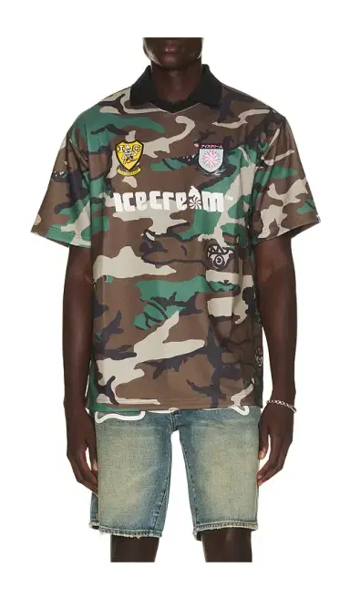 Icecream Acid Short Sleeve Soccer Jersey | Thumbnail 1