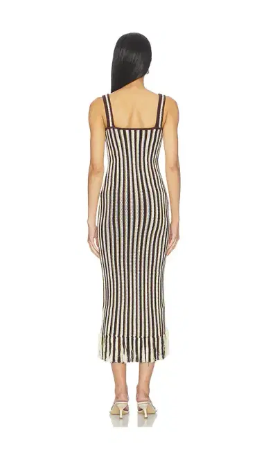 Amanda Uprichard Jolie Midi Dress | Thumbnail 3